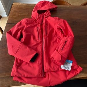 Womens Obermeyer lined ski jacket